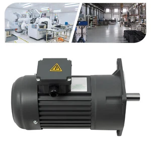 AC 400W 3-Phase Electric Vertical Gear Motor Speed Reduction Gear Motor 1/2 HP - Picture 1 of 24