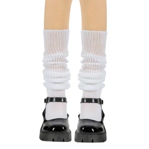 Damen Bubble Locker Lässig Langes Bein Socken Japanisch Schule Studenten Sommer - Bild 1 von 6