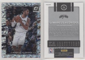 2017-18 Panini Donruss Optic Fast Break Holo Prizm LaMarcus Aldridge #131