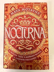 Signed First Edition Hardcover Nocturna by Maya Motayne -- YA Fantasy Novel - Picture 1 of 8