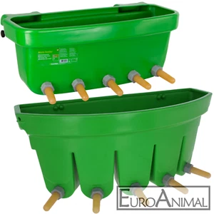 Kälbertränkewanne 30l Multi Feeder mit 5 Saugern Kälber-Tränke-Eimer Kälbereimer - Bild 1 von 8