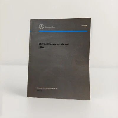 Руководство по ручному обслуживанию магазинов бюллетеней Mercedes 1980-1990 годов выпуска от оригинального производителя переменного тока - Изображение 1 из 4