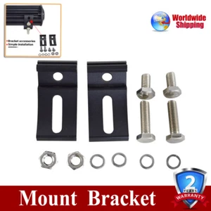 2PCS Adjustable Universal Mounting Bracket For Offroad LED Light Bar - Picture 1 of 3