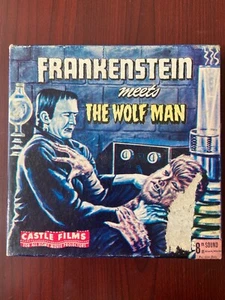 Frankenstein Meets The Wolf Man Black & White Castle Films 1943 película de 8 mm 121 g - Imagen 1 de 3
