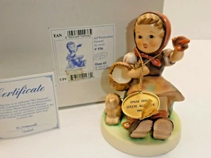 Hummel Figur "ABSCHIED" Hum 65 mit Originalkarton COA Endausgabe 1993 - Bild 1 von 9
