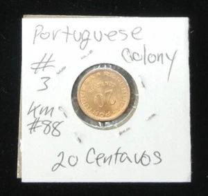1973 MOZAMBIQUE 50 CENTAVOS Coin (KM88) ( #3) *A PORTUGUESE COLONY* - Picture 1 of 2