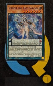 AGOV-EN001 Supreme King Gate Magician Super Rare 1st Edition YuGiOh Card