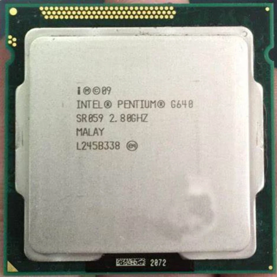 Intel Pentium G640 CPU 2.8GHz LGA 1155 65W Processor - Image 1 of 1