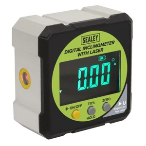 Sealey Magnetic Digital Inclinometer With Laser Line For Angles And Tilt AK9991 - Picture 1 of 7