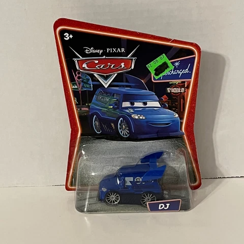 New Disney Pixar Cars Supercharged DJ 1:55 Die-Cast Blue Toy Car Cover