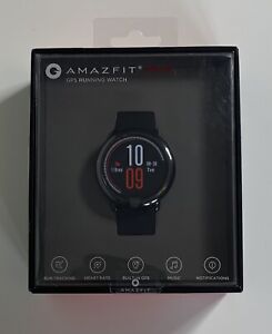 Amazfit Pace Sports Smart Watch Heartrate GPS IP67 Android iOS Black-New Sealed