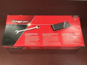 Snap On Tools SOXRM02FBRA 6 Piece Metric Ratcheting Wrench Set with Foam - Picture 1 of 7
