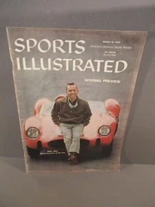 Revista Sports Illustrated 16 de marzo 1959 vista previa Sebring - Imagen 1 de 1
