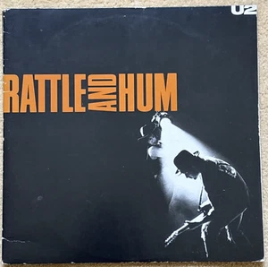 U2 - Rattle And Hum (1988, Gatefold) Vinyl 2x LP Records. EXCELLENT + inners - Picture 1 of 12