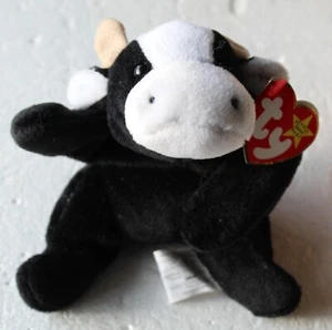 TY Beanie Baby Daisy 1993 (retirado) con etiqueta colgante original de tercera generación - Imagen 1 de 5