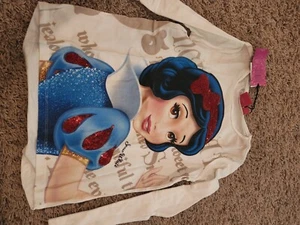 New With Tags Disney Snow White Sweater Size 8 More Styles Available. - Picture 1 of 2