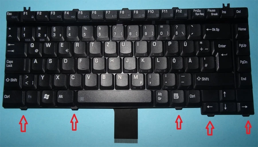 UNTERSCHIEDLICH Tastatur Toshiba Satellite A70 A75 A85 A100 M30 M35 M40 M50 M55 M40X Keyboard