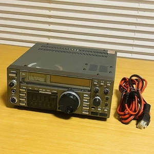 ICOM IC-731 HF Transceiver Silver Ham radio Junk for parts Made in Japan USED - Picture 1 of 24