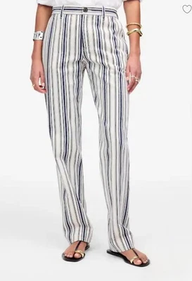 Pantalón Madewell Dean Easy Boardwalk Rayas De Colección Foto 1 de 4