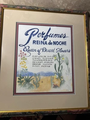 Original Ken Hull "Queen Of The Desert Flowers " Watercolor Painting - Framed - Image 1 of 4