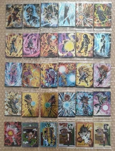 Dragon Ball Itajaga Card vol.4 Set completo tutti i 30 tipi BANDAI Japan Wafer - Foto 1 di 16