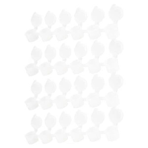 80 Streifen 480 TöPfe Leere Farbstreifen Farbbecher TöPfe FarbtöPfe Klare 8169 - Bild 1 von 6