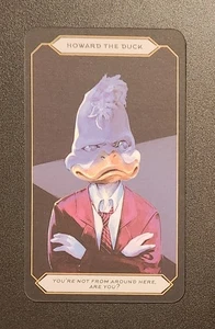 Howard the Duck Marvel Orakel "You’re Not From Around Here" JUMBO SIZE KARTE  - Bild 1 von 2