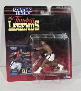 Modellino boxe MUHAMMAD ALI 1998 Kenner STARTING LINEUP SLU Timeless Legends - Foto 1 di 1