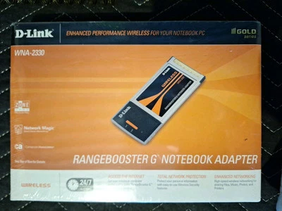 D-LINK RANGEBOOSTER G NOTEBOOK ADAPTER ( NEW ) WNA-2330 - Image 1 of 2