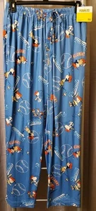 PEANUTS GANG Baseball Game LOUNGE PYJAMAHOSE Snoopy Charlie (Herren L oder XL) - Bild 1 von 7