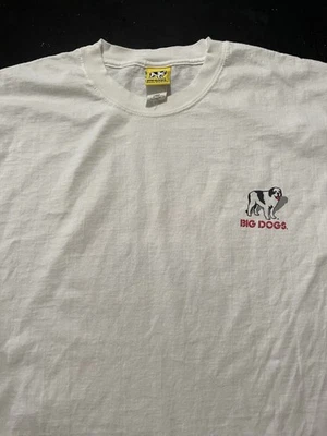 Big Dogs B. Футболка Dog & Sons Plumping Y2K, белая, размер: большой - Изображение 1 из 4