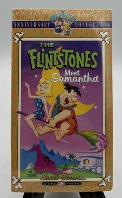 Brand New Anniversary Collection The Flintstones Meet Samantha VHS 1991 - Image 1 of 2