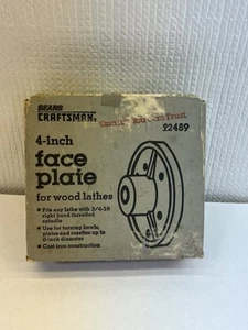 SEARS 4-inch Face Plate Craftsman Lathe 92489 - Picture 1 of 12