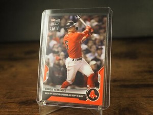 Kike Enrique Hernandez 2021 MLB TOPPS NOW Card 956 to ALCS Red Parallel 10/10