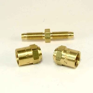 Wiederverwendbarer Schlauch Widerhaken - 1/4 Zoll Innendurchmesser x 9/16 Zoll OD-Schlauch - Hergestellt in den USA Luftschlauch Armaturen Messing - Bild 1 von 5