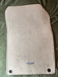 2010-2012 Suzuki Kizashi OEM Passenger Side Floor Mat Carpet Tan Fabric Fiber - Picture 1 of 8