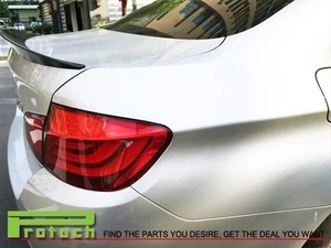 668 Black High Kick Performance Trunk Lip Spoiler Fits 2011+ 528i 535i 550i M5 - Picture 1 of 4