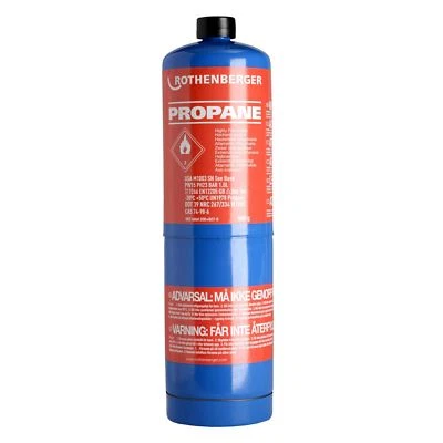 ROTHENBERGER & TODAYS TOOLS Rothenberger 35535 Propane Gas Cylinder For Jet Torch Quick Super Micro Brazing