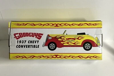 Banco de monedas EASTWOOD GOODGUYS ROD 1937 CHEVY CONVERTIBLE NUEVO/MUY BUEN ESTADO Foto 1 de 4