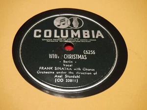 Frank Sinatra 78 RPM Columbia C6256 White Christmas Mighty Lak' a Rose EX 1945 - Bild 1 von 5