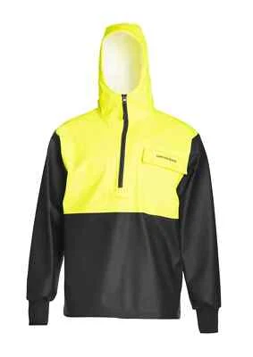 Grundens Hombre Neptune Anorak103 HV Talla: Mediana Amarillo/Negro - Nuevo Foto 1 de 4