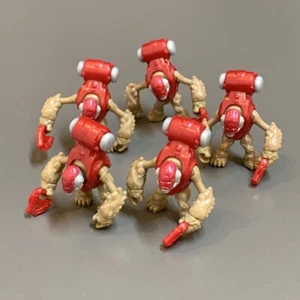 5pcs Halo Mega Construx Infinite Defense Point Showdown Red Grunt Figures Toys - Imagen 1 de 8