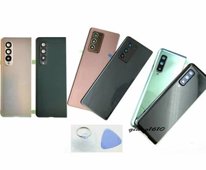f Battery Back Cover Glass+Camera Lens For Samsung Galaxy Z Fold 1/2/3/4/5/6 - Photo 1 sur 9