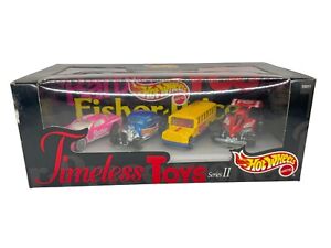 HOT WHEELS TIMELESS TOYS SERIES 2 BARBIE FISHER PRICE NICE SET BOXED ♤50