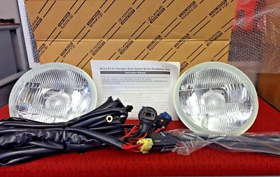 Kit de conversión de luz halógena, 1969-2006, Jeep CJ-5, CJ-6, CJ-7, CJ-8 y Wranglers Foto 1 de 4