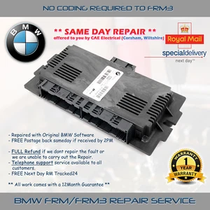 BMW & MINI FRM/FRM3 FOOTWELL MODULE -- REPAIR SERVICE (SAME DAY RETURN) - Picture 1 of 1