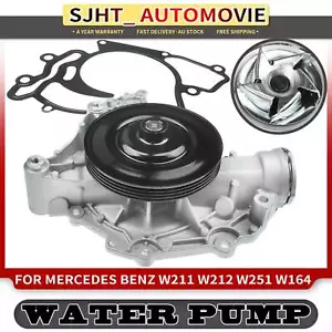 Water Pump For Mercedes-Benz CLK280 C300 ML350 SL300 A209 W204 W164 R230 04-2014 - Picture 1 of 9