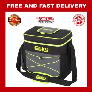 Esky 30 Can Hybrid Cooler Hard Inner Insulated Lining Ice Brick Lunch Drink Box - Picture 1 of 9