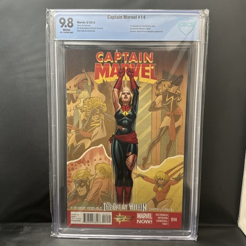 Captain Marvel 14 (2013) CBCS 9.8 1st Appearance of Kamala Khan, Ms ...