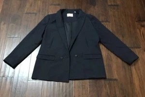 Lacoste Men’s Navy One Button Coat Jacket Sz. 44/12 NEW VF781051166 MSRP $325 - Picture 1 of 2